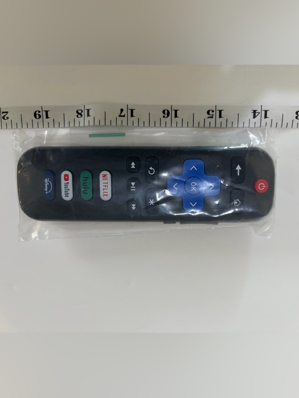 Replacement Roku TV Remote Control Netflix Hulu Disney YouTube Shortcut Buttons
